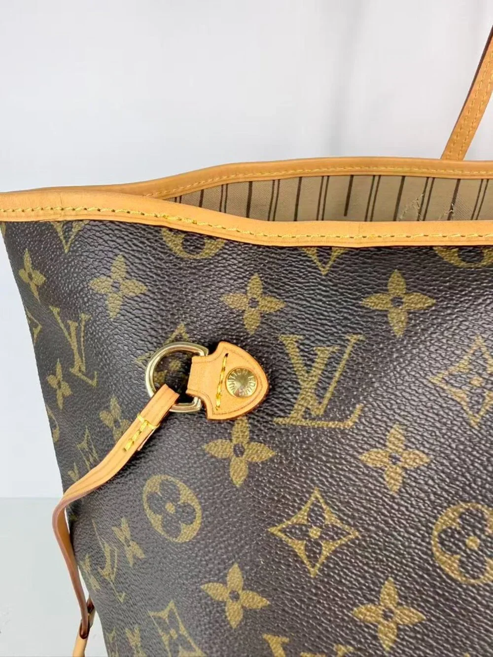 louis vuitton neverfull MM tote monogram canvas